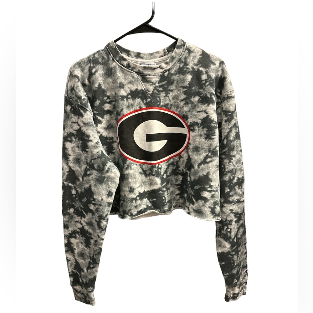 UGA Champion Cropped Crewneck size L